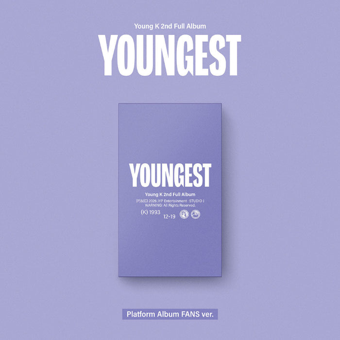 Young K - YOUNGEST [2nd Album - Platform Album FANS Ver.] - K PLACE