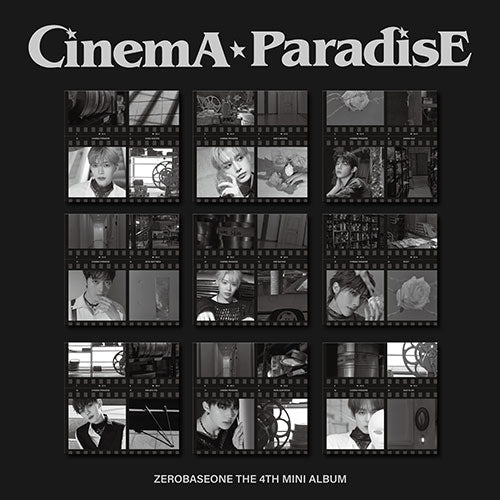 ZEROBASEONE - CINEMA PARADISE [4th Mini Album - Digipack Ver.] - K